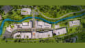 draw rv park map, campground design, site plan, parking lots