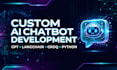 build a custom ai chatbot or llm powered app using python
