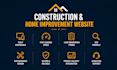 build a modern construction and home improvement website