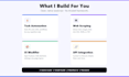 develop a custom and simple chrome extension for you
