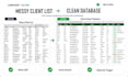 clean, format, and standardize your messy excel data