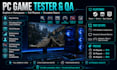 playtest your PC game and provide a complete QA report