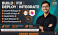 build,fix,deploy base44 webapp, lovabele ai app, replit ai app, mvp saas website
