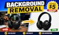remove background product photos images professionally