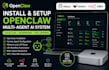 setup openclaw bot hermes mac mini multi agent dashboard vps ollama llm n8n