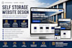 modern self storage website for storage facilities a storage website