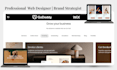 do squarespace website design wix website redesign godaddy website design author