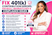 audit or fix 401k contribution errors, payroll mismatches, and compliance issues