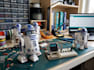build r2d2 mini robots, embedded gadgets and interactive electronic systems