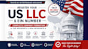 register your US llc, ein number, and complete company formation