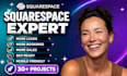 design redesign squarespace website squarespace template landing page custom CSS