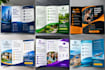 design flyer, bifold, trifold, postcard, brochure for you