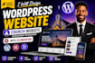 design wordpress webseite development, church website or redesign with elementor