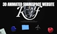squarespace interactive website 3d squarespace website 3d gsap website animation