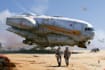 design futuristic sci fi spaceships and spacecraft art