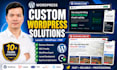 fix wordpress bugs, errors and website issues