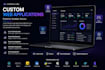 develop a custom website and saas web application