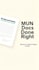 write mun background guides, committee research, and delegate preparation docs