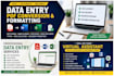 do data entry PDF conversion and formatting