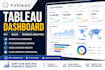 create professional tableau dashboards and KPI reports