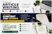 write SEO friendly blog post and articles