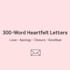 write a heartfelt love letter or closure message