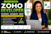 setup zoho CRM automation workflows and lead management