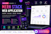 create a scalable full stack saas web application