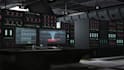 create realistic 3d data center visualization, server room, digital building