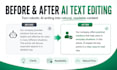 edit and improve ai written content to sound natural