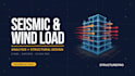 do seismic, wind load analysis and structural design in etabs in 3 days
