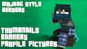 create you a custom minecraft render or thumbnail