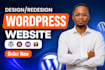 design redesign wordpress website, wordpress clone and migration, worpress blog