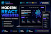 build a modern responsive website