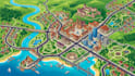create illustrated vector map, adventure maps, park layout and resort map design