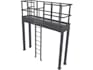 design welded structure, machine frame, steel assemblies and fabrication drawing