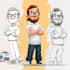 design a professional cartoon character