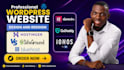 design wordpress website bluehost website hostinger website siteground website