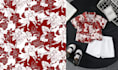 design tropical hawaiian seamless pattern for apparel print