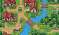 do 2d top down pixel art tileset tilemap pixel background game asset spritesheet