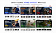 build plumbing, cleaning, roofing, hvac, home services website