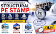 licensed engineer structural pe stamp for hawail nevada massachusetts