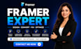 framer website design, framer redesign, figma to framer, fix framer, framer cms