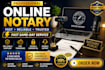 provide fast remote online notary and notarization services