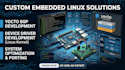 develop custom embedded linux solutions, yocto bsp and device drivers