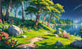 do pixel art parallax background pixel tileset tilemap pixel game asset