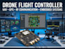 design drone flight controller, uav and rf communication hardware