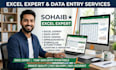provide expert web research and data entry