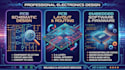 design pcb schematics, layouts, and embedded software