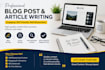 write engaging and SEO friendly blog posts